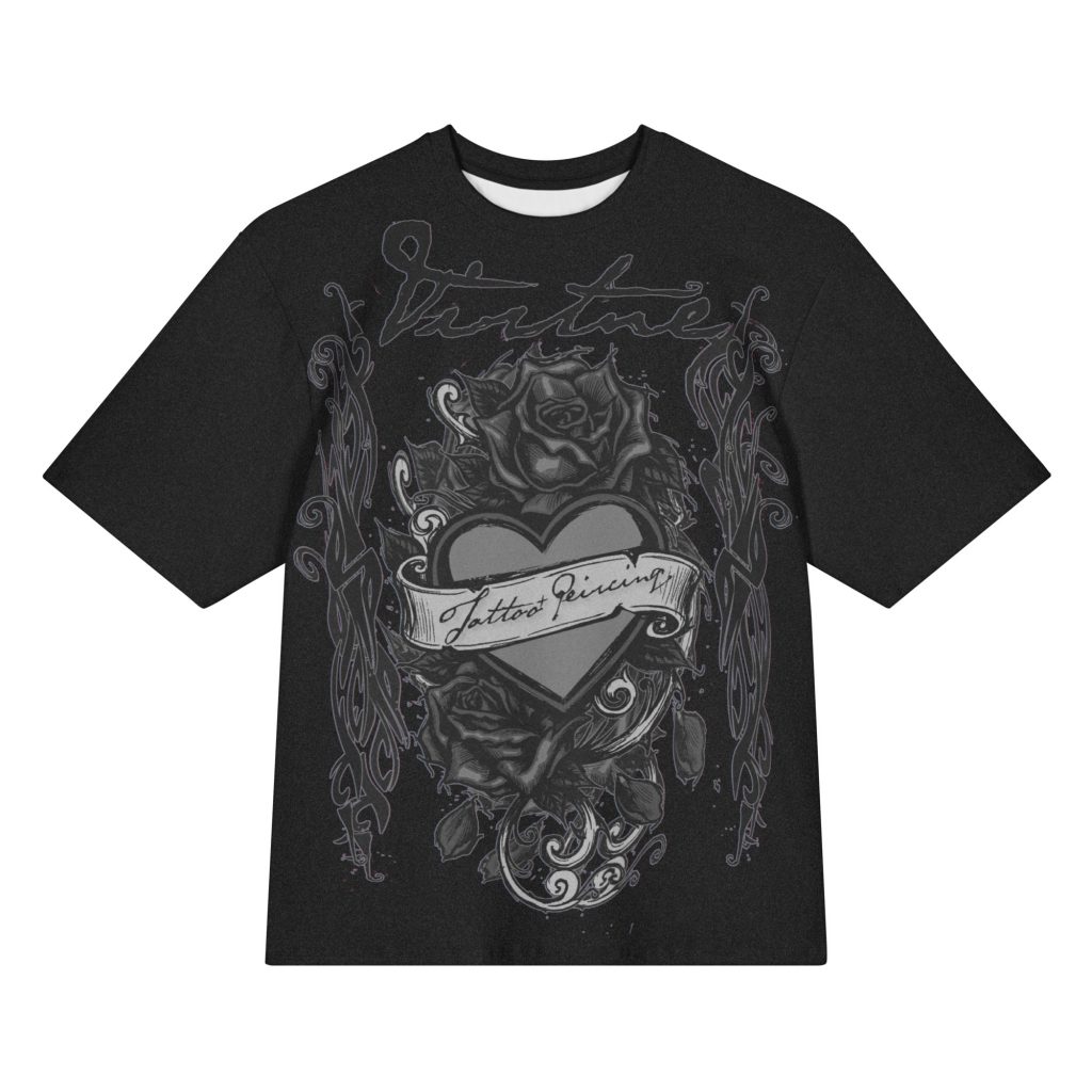 VNY TATTOO SHOP OVERSIZED GRAPHIC TEE