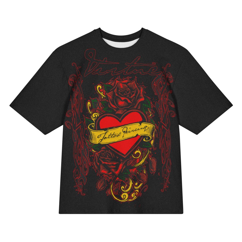 VNY TATTOO SHOP OVERSIZED GRAPHIC TEE