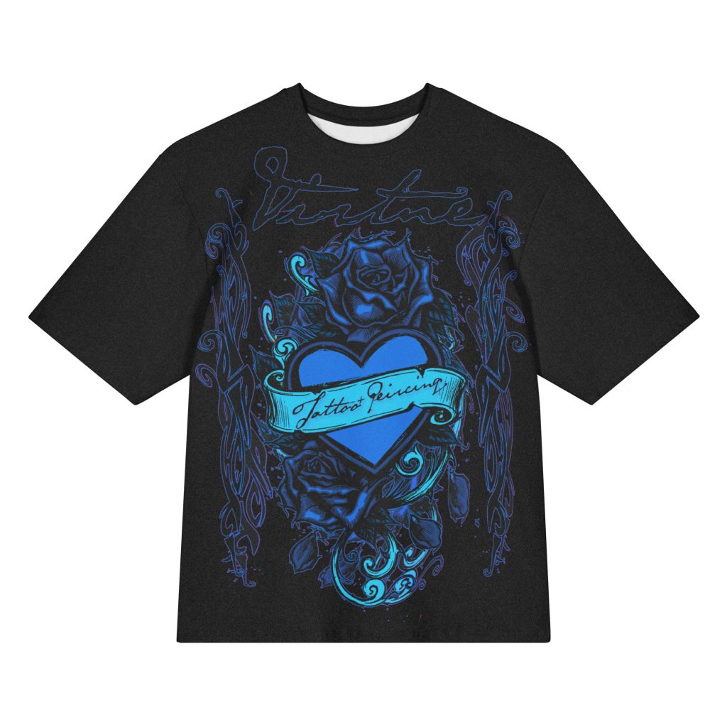 VNY TATTOO SHOP OVERSIZED GRAPHIC TEE